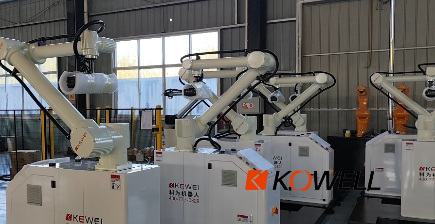 科為協(xié)作機(jī)器人協(xié)作碼垛機(jī)器人可移動協(xié)作碼垛工作站 科為協(xié)作機(jī)器人協(xié)作碼垛機(jī)器人可移動協(xié)作碼垛工作站